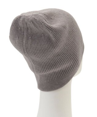 MOONBAT 【WEB限定】FURLA(フルラ)アーチロゴ付き ニット帽 帽子 UVカット 手洗いOK モカブラウン