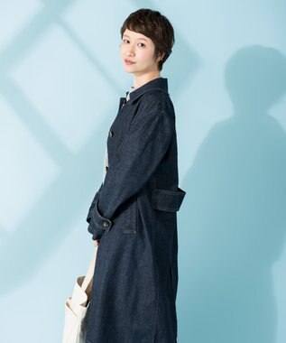 ONWARD Reuse Park 【23区】コート春夏 ブルー