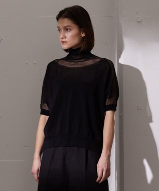 BEIGE， LIANE / タートルプルオーバー Black