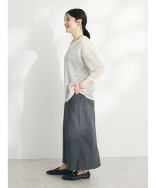 CRAFT STANDARD BOUTIQUE シアーストライププルオーバー Beige