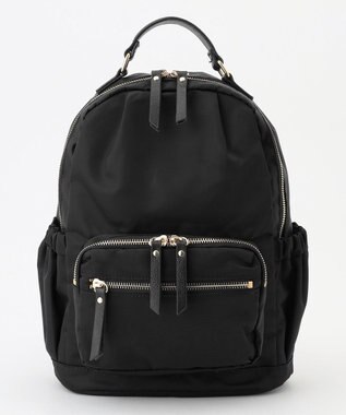 LA BAGAGERIE 【MONICA】13ポケットナイロンリュック　SMALL ブラック