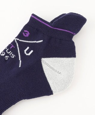 23区GOLF 【WOMEN】アンクルソックス ネイビー系