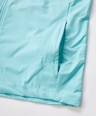 OP／FILA 【FILA】スーパーナイロンクール｜長袖フルジップラッシュガード ミント