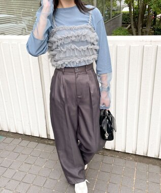 WEGO チュールビスチェ グレー