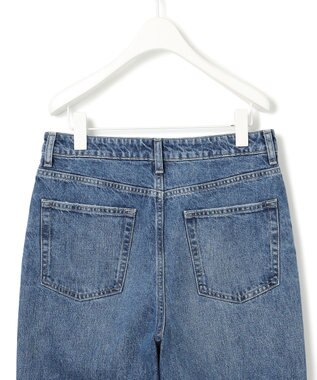 ICB 【CLASSY.1月号掲載・洗える】ウォーターリサイクルデニム カーブパンツ ブルーデニム系