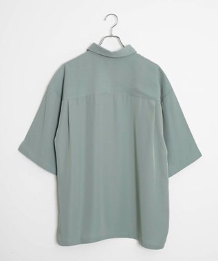 WEGO トロミBIGシャツ（S） グリーン