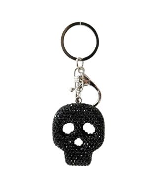 WEGO キラキラスカルキーホルダー