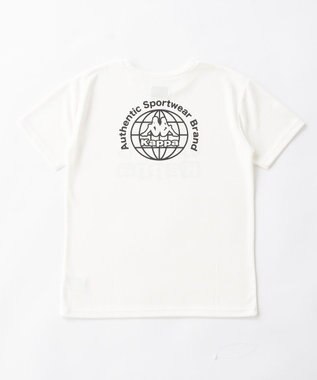 OP／FILA 【Kappa】ブランドモチーフTシャツ ホワイト
