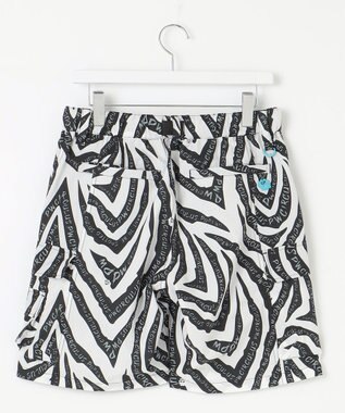 PW CIRCULUS 【高通気 / 軽撥水 / 軽量のDotAir 使用】【MEN】ゼブラ柄ベルテッドショーツ ブラック系5