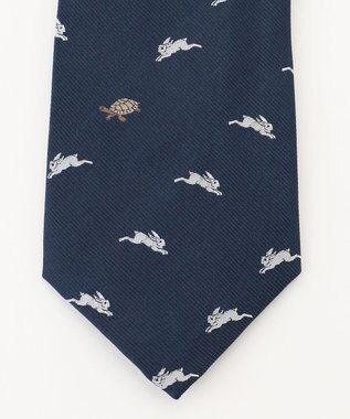 J.PRESS MEN 【J.PRESS JOKE TIE COLLECTION】ウサギと亀 ネイビー系8