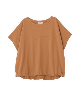 Green Parks 超冷感ドロストフレンチプルオーバー Camel