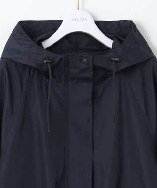 ANY SIS 【WEB限定】ポケッタブル レインコート ネイビー