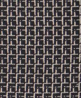 自由区 L 【洗える】リバーシブルニット セットアップ(カーディガン×タイトスカート) ブラック×グレージュ