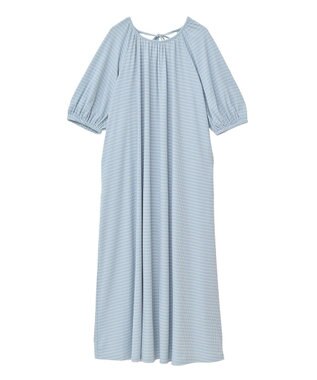 Green Parks ・ＳＵＧＡＲ　ＳＰＯＯＮ　ボーダーリブワンピース Charcoal Gray