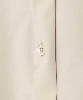 ICB 【洗える】ヴィンテージスパンブロード プルオーバーブラウス ライトオリーブ系