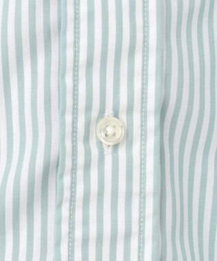 J.PRESS YORK STREET 【UNISEX】タイプライターストライプ シャツ グリーン系1