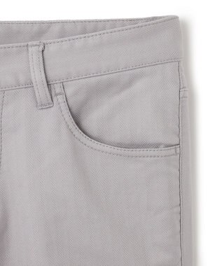 JOSEPH HOMME スーパーストレッチヘリンボン  / STICK 5P ライトグレー系