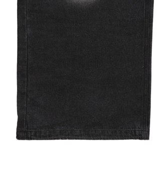 WEGO 【ユニセックス着用ITEM】スーパーバギーダーティデニムパンツ デニムブラックソノタ