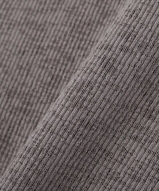 Green Parks シアーリブシャーリングプルオーバー Gray