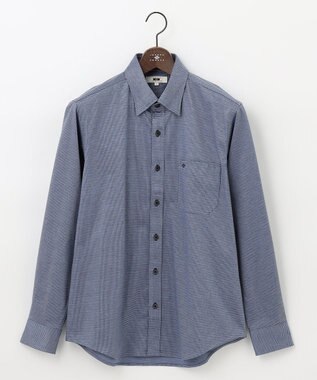 JOSEPH ABBOUD 【快適な着心地/イージーケア】ジャージーシャツ ブルー系7