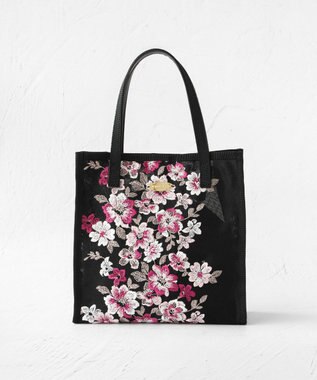 TOCCA 【WEB・数量限定】CHERISH UPCYCLE BAG バッグ ブラック系