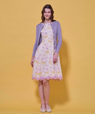 TOCCA SPARKLE TOUCH KNIT カーディガン [新色]ライラック系