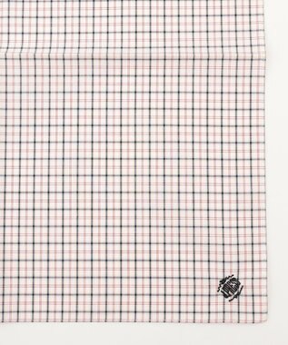 J.PRESS MEN チェックハンカチ ホワイト系3
