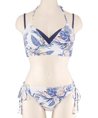 San-ai Resort（三愛水着楽園） 【FUWAMARU】レイヤードノンワイヤービキニ　9M　【San-ai Resort（サンアイリゾート）】 ホワイト