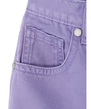 earth music&ecology カラーフレアパンツ Purple