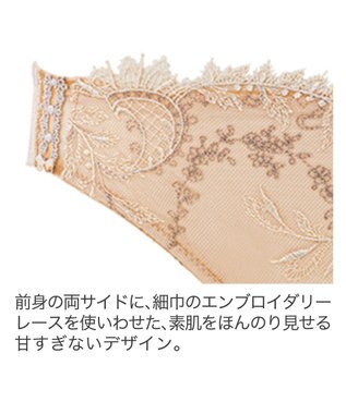 BRADELIS New York 【BRADELIS New York】ベルスタイルパンティ24S1 マリーゴールド