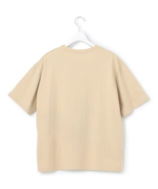 23区 L 【SLOW/一部店舗限定】ヴィンテージライク ロゴ Tシャツ ベージュ系