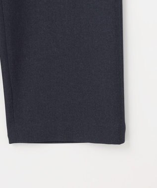 J.PRESS LADIES S 【洗える】LANATEC シャークスキン&ヘリンボーン パンツ ネイビー系