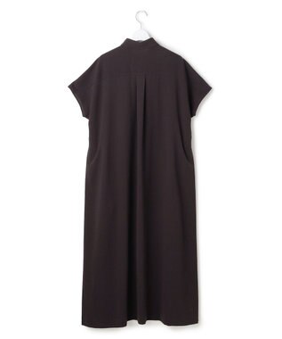 23区 【先行予約】ドライ2WAYツイル ワンピース ダークブラウン系