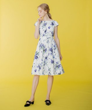 TOCCA 【洗える！】ANEMONE BOUQUET ドレス ブルー系5