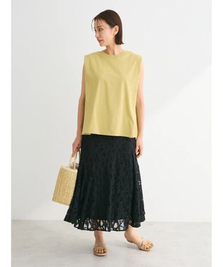 Green Parks ・ＥＬＥＮＣＡＲＥ　ＤＵＥ　レースマーメイドスカート Black