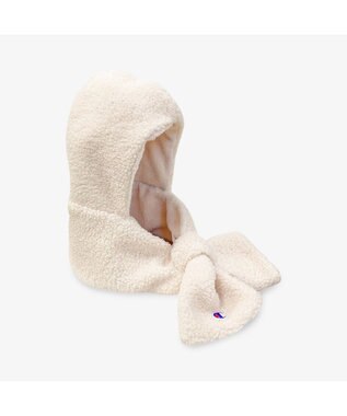 林八百吉商店 Champion　シープボアフーディーマフラー アイボリー