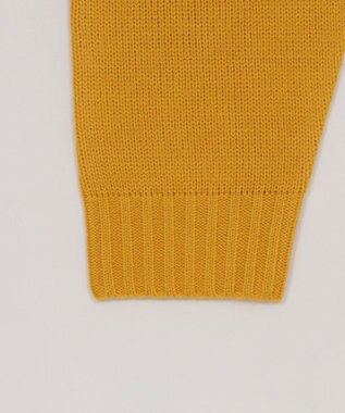 WEGO 【ユニセックス着用ITEM/MLサイズ展開】ジャガードアニマルプルオーバー イエロー