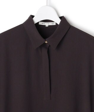 23区 【先行予約】ドライ2WAYツイル ワンピース ダークブラウン系