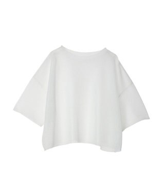 Green Parks シアーきらきらニットプルオーバー Off White