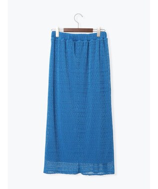 Te chichi レースプリーツナロースカート《2026 SUMMER LOOK item》 ブルー