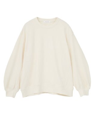 AMERICAN HOLIC バックギャザー裏毛スウェット Ivory