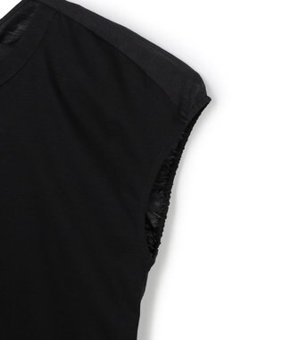 BEIGE， ZEOLITE / バックツイスト コンビトップス Black