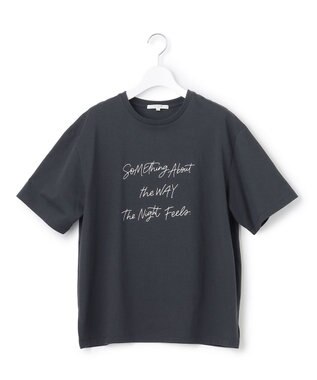 23区 L 【SLOW/一部店舗限定】ヴィンテージライク ロゴ Tシャツ グレー系