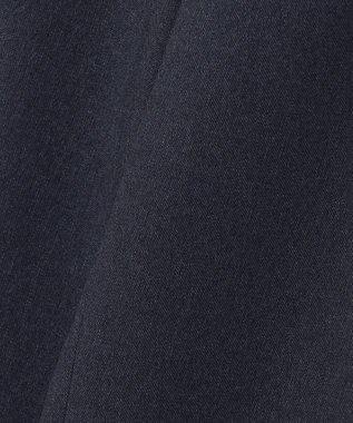 J.PRESS LADIES S 【洗える】LANATEC シャークスキン&ヘリンボーン パンツ ネイビー系