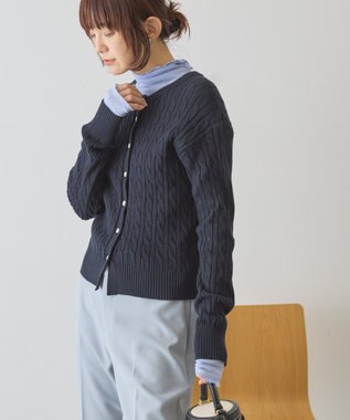 AMERICAN HOLIC ケーブルニットカーディガン