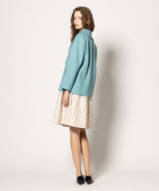 TOCCA 【消臭】PEARL ROCK ショートコート エメラルド系