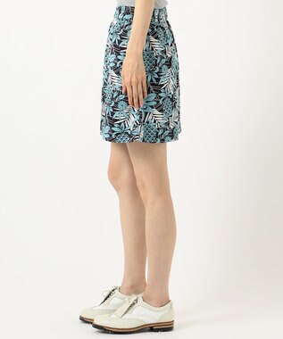 23区GOLF 【WOMEN】【ストレッチ】オリジナル JAPAN アロハ 総柄ボトム ネイビー系5