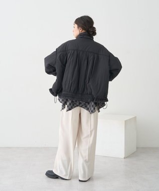 earth music&ecology モンスターコート Black