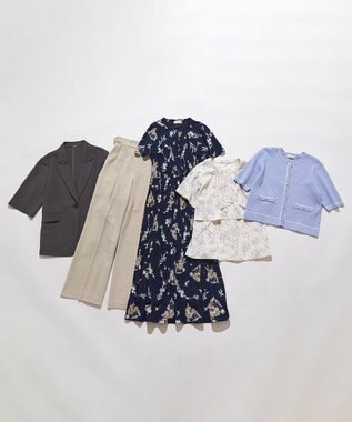 ANY SIS 【ウエストサイズ調整可】アーバンクールタッチ パンツ ライトベージュ