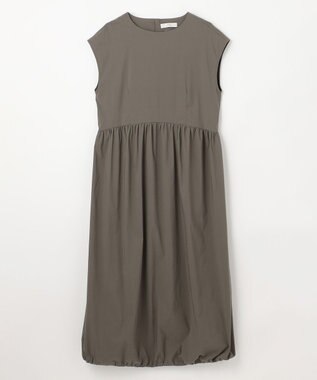 ANY L 【撥水/2WAY】ドロストワンピース カーキ
